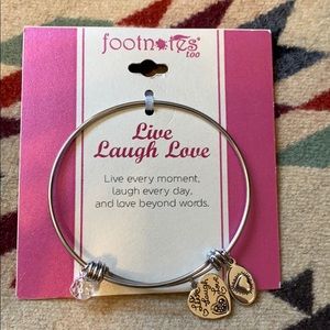Footnotes expandable bracelet. New.